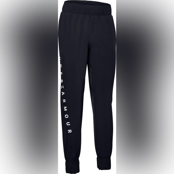 Under Armour Pants - Under Armour women’s woven branded black jogger size medium